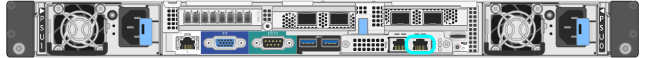 Localização do porto de gestão para SG6000-CN