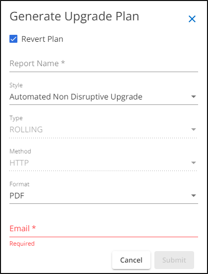 Generate An Upgrade Plan For Nodes | NetApp Documentation