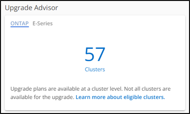 A screenshot that shows number of clusters.