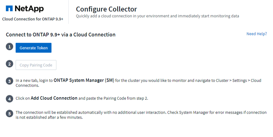 Cloud Agent Data Collector Configuration