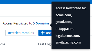 Restricting Domains tooltip