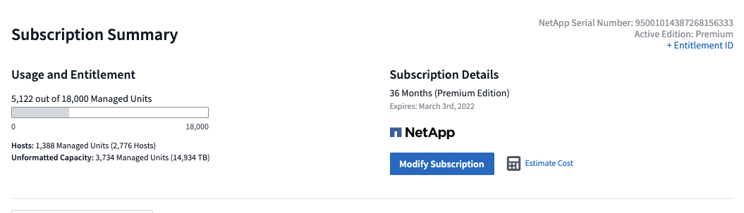 Add an entitlement ID to your subscription