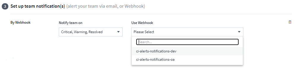 Webhook Monitor Notification