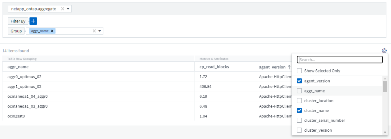 Select Columns