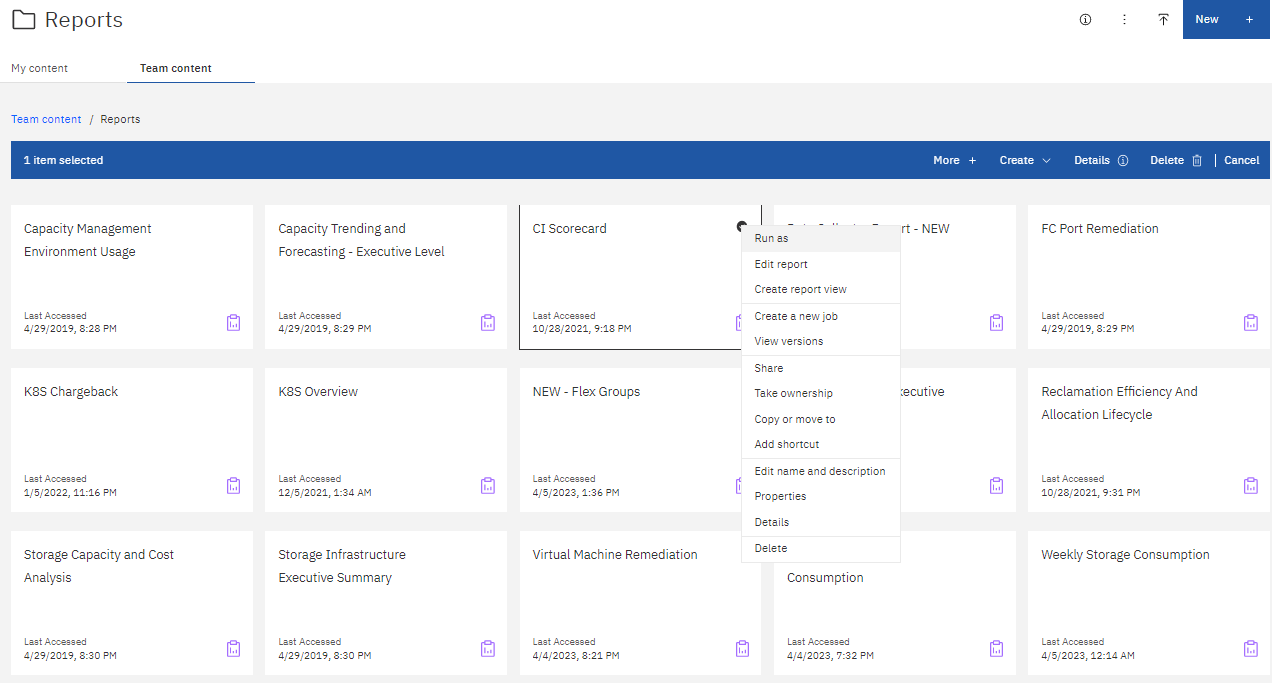 Report Output and Delivery