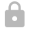 Light gray lock icon
