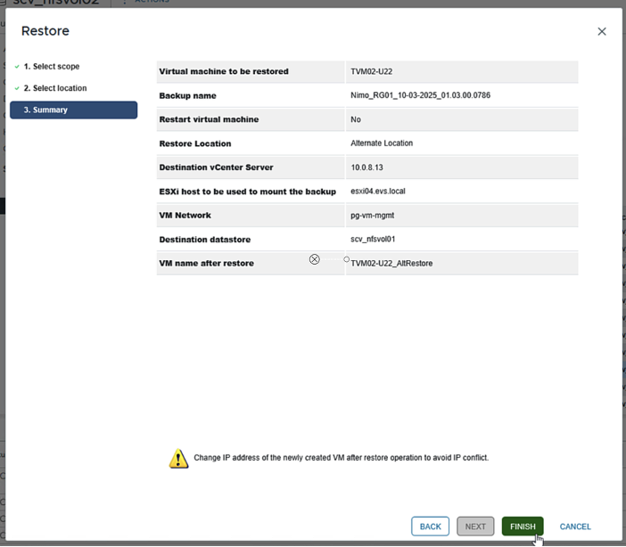 Figure representing the dialog for the above step