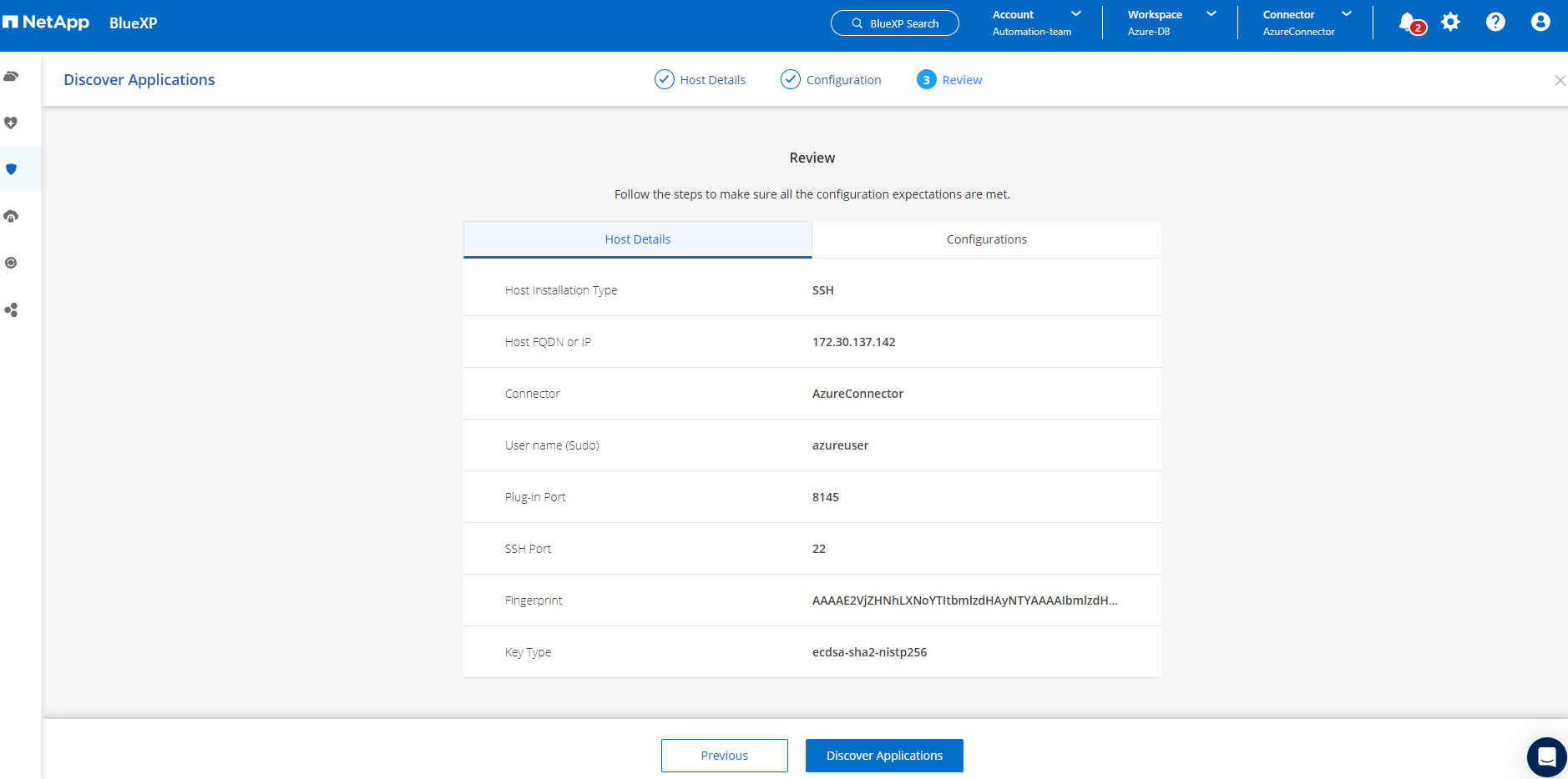Screenshot showing this step in the GUI.
