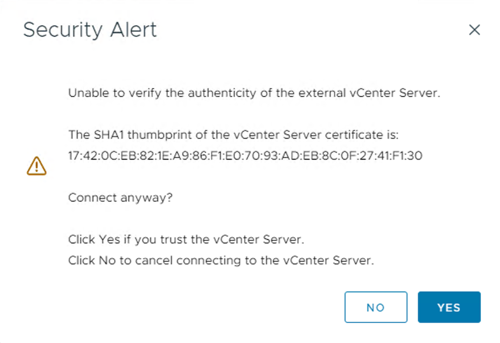 SSL thumbprint