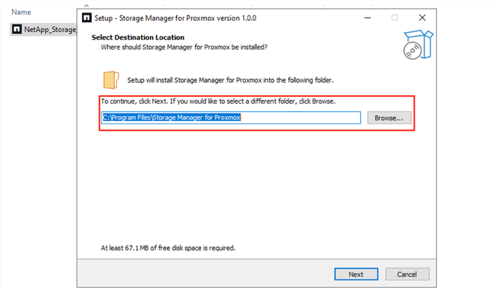 SMP installation wizard