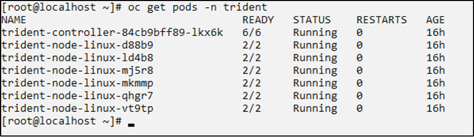 Trident installed