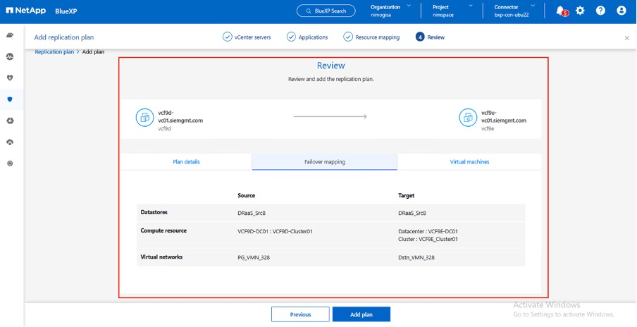 BlueXP resource mapping review