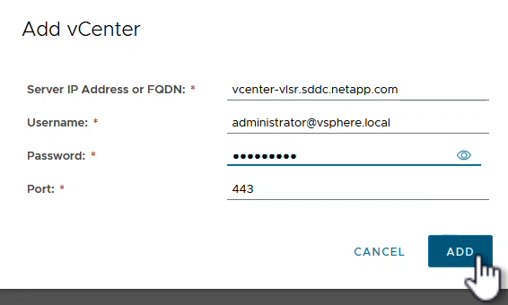 Add storage storage credentials