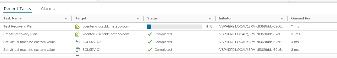 test failover in task pane