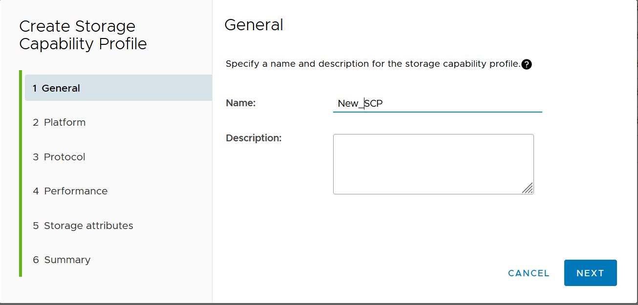 Storage Capabilities for ONTAP tools 9.10 and later