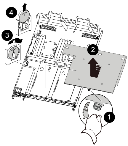 Replace the RTC battery