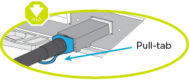 oie cable pull tab down