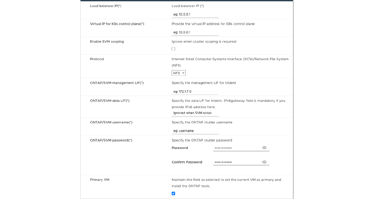 Deployment Configuration