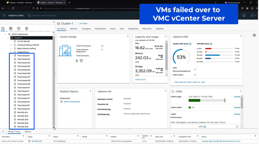 灾难恢复Veeam FSx版本13.