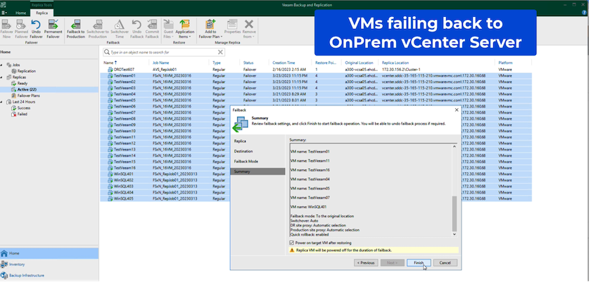 DR Veeam FSx版本16