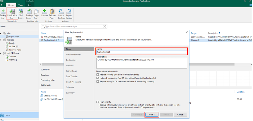 灾难恢复Veeam FSx版本2