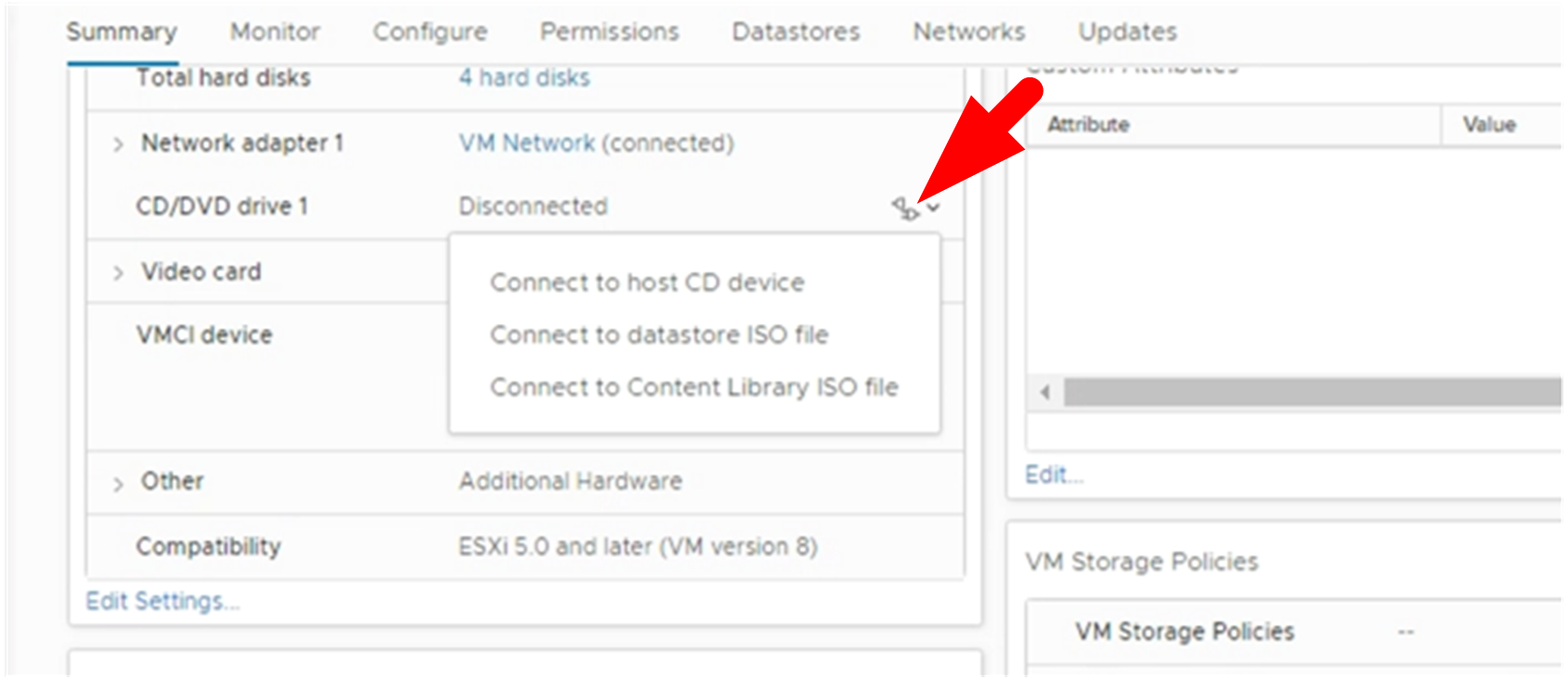 vCenter 用户界面