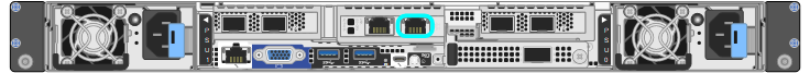 SG6100-CN 的管理連接埠位置